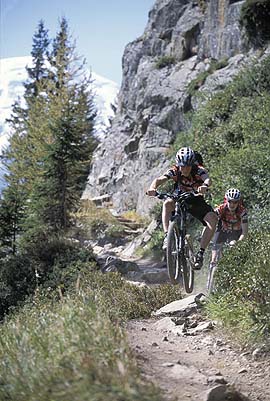 Mountain Biking Trails on The Mountain Bike Trails   Which Also Interlink With